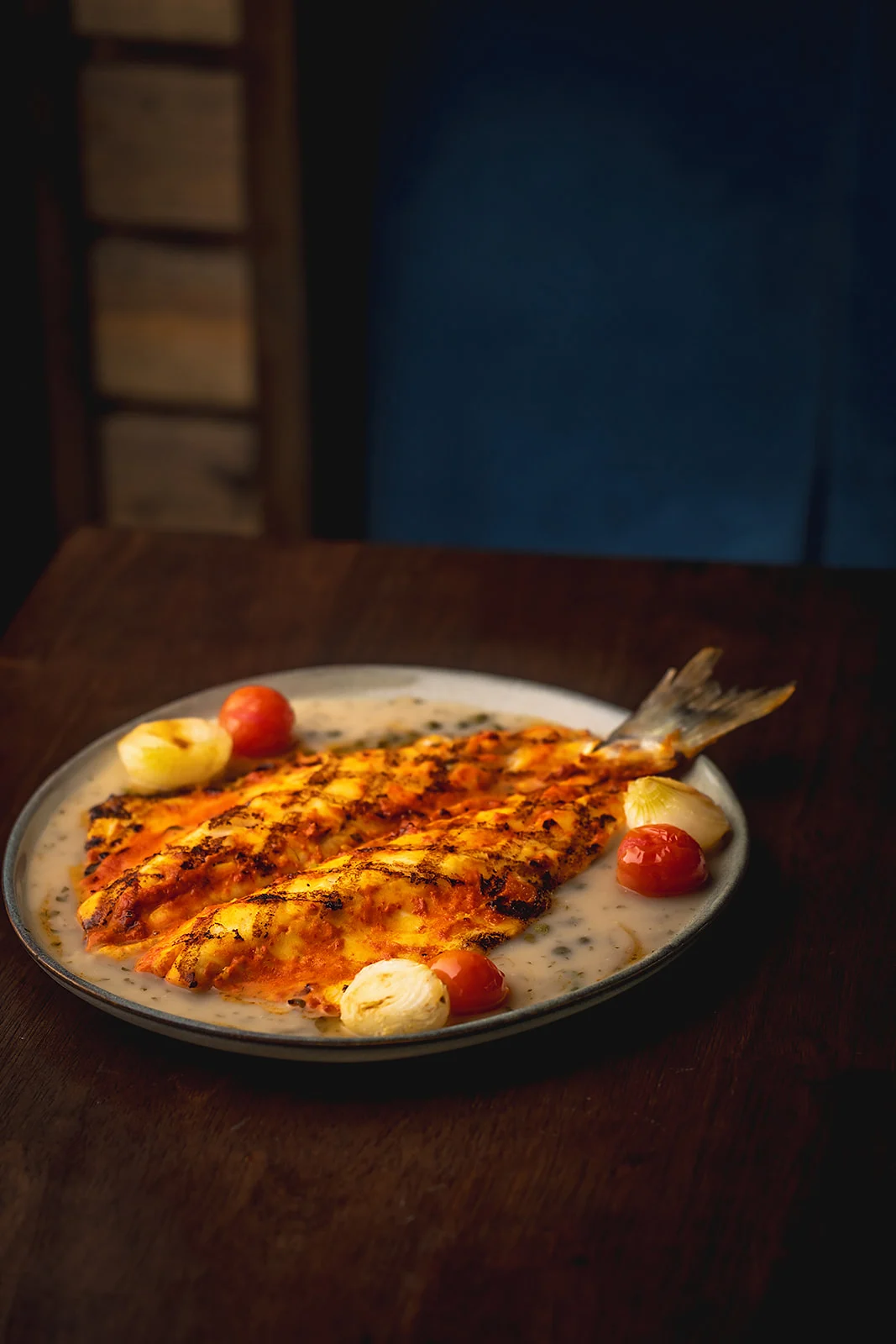 Grilled Branzino