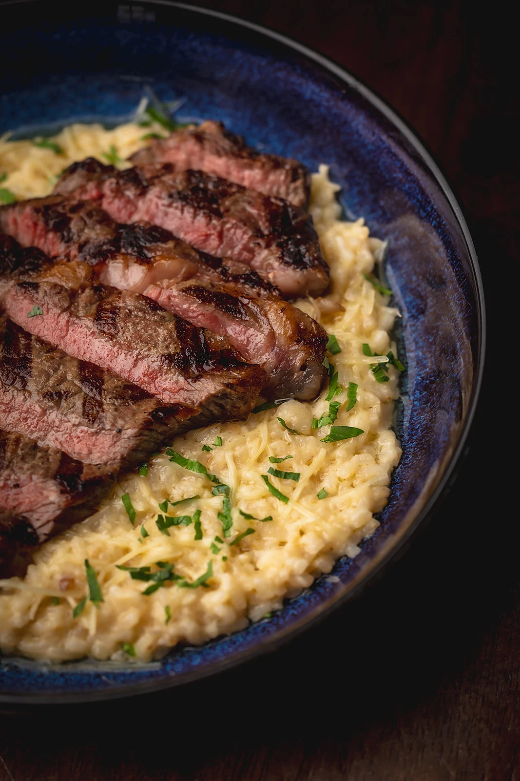Risotto with ribeye