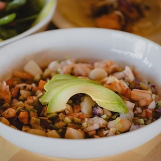 Shrimp, Octopus & Scallops Ceviche