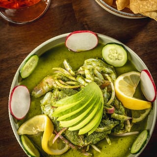 Green Shrimp Aguachile