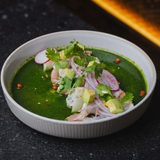 Green Shrimp Aguachile