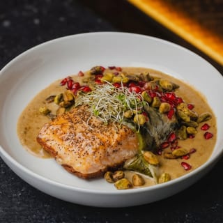 Salmon en Nogada